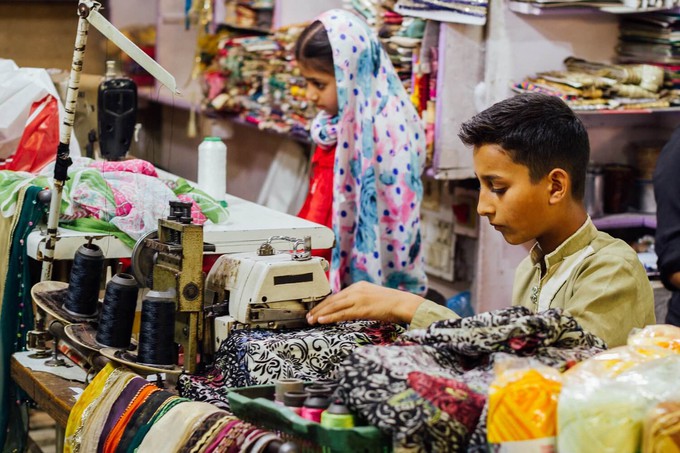 Child labour in the fast fashion industry