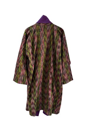 NEW! Reversible Cotton Coat Ikat No.10 from JULAHAS