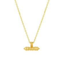 Baby Amulet Necklace Gold Vermeil via Loft & Daughter