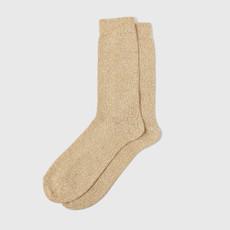 Organic Cotton Socks | Yellow Marl via ROVE