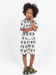 Dino shirt and shorts for kids via SNURK