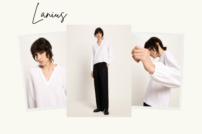 GOTS-certified blouse shirt from Lanius