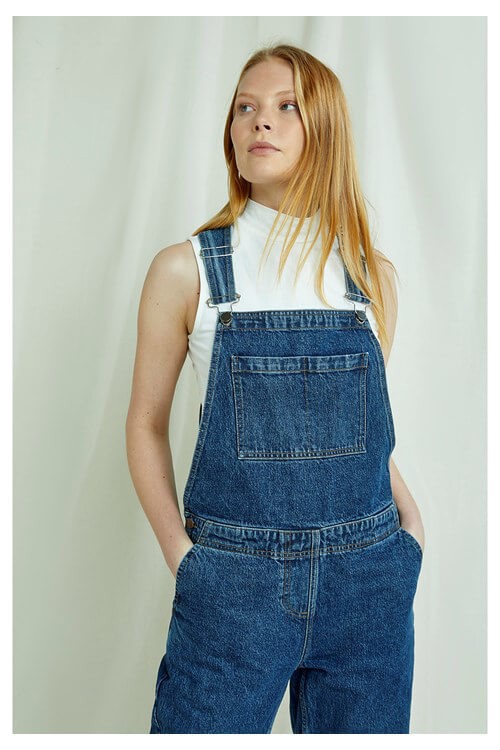 Brooklyn denim dungarees