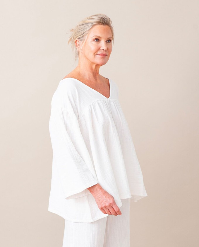 Carlotte organic cotton top by Beaumont Organic