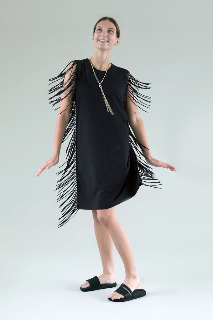 Chloe fringe dress