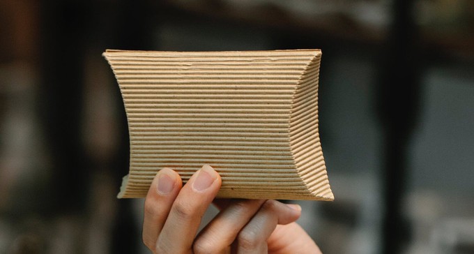 Example of eco-friendly packaging