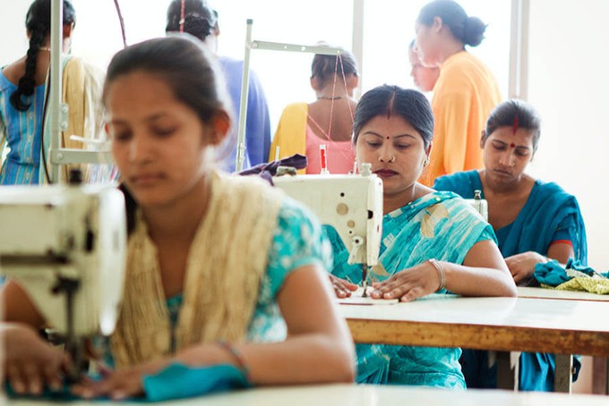 Female garment workers