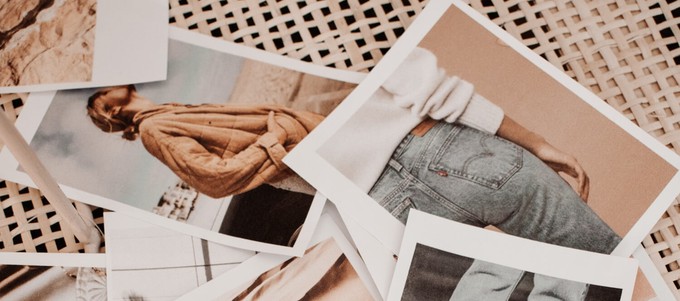 Moodboard part of a fast fashion detox challenge