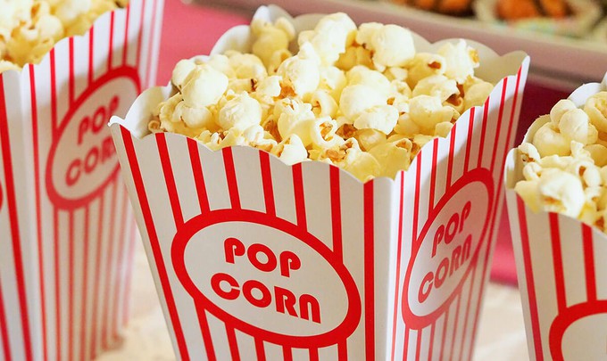 Popcorn for a sustainable movie night