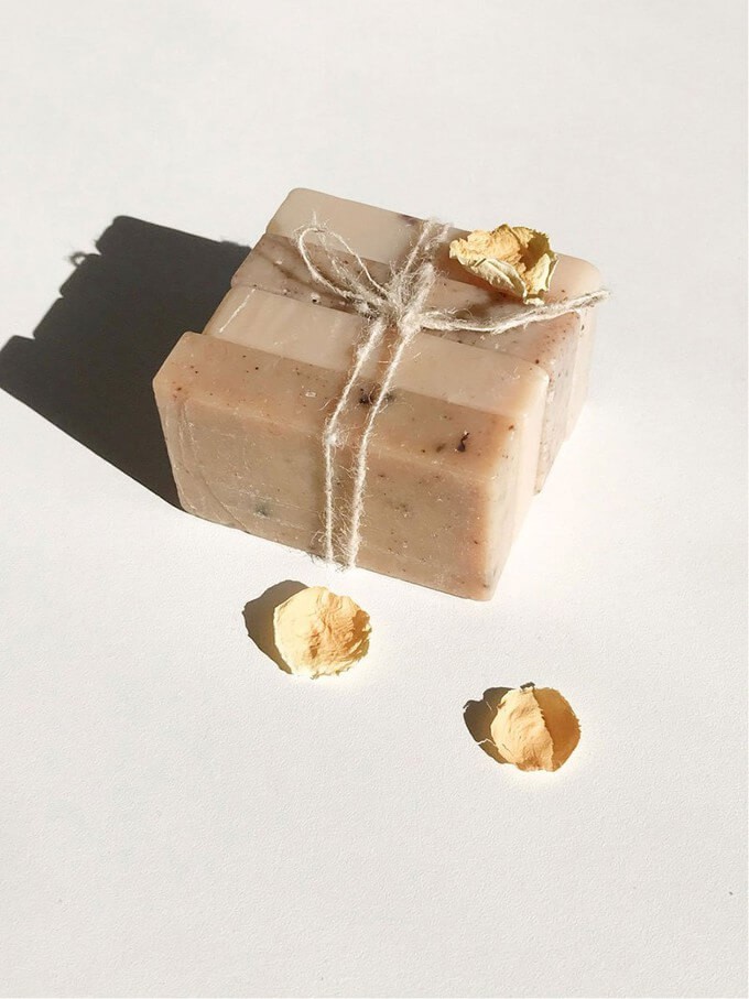 Some soap bars as a sustainable gift idea for her