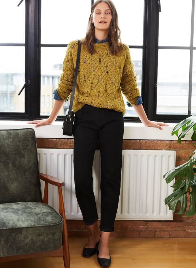 Layered look jumper deals