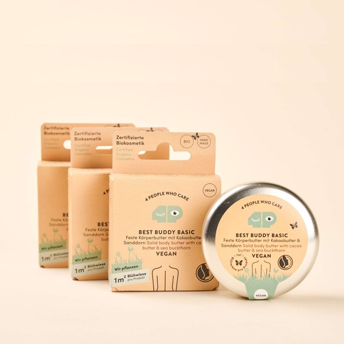 Feste Körperbutter Set - Kakao from 4peoplewhocare