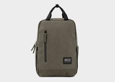 Small Hemp Backpack in Dark Green via 8000kicks