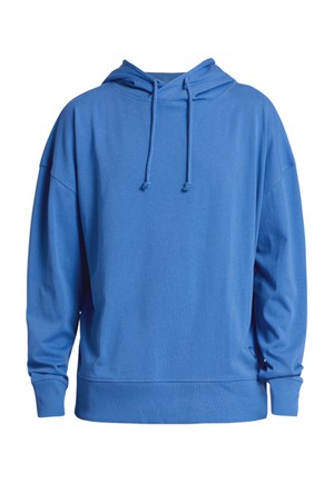 Organic cotton oversized hoodie FARN in blue from AFORA.WORLD