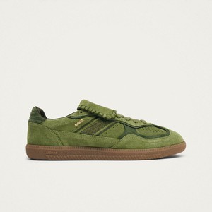 Tb.490 Club Suede Green Leather Sneakers from Alohas