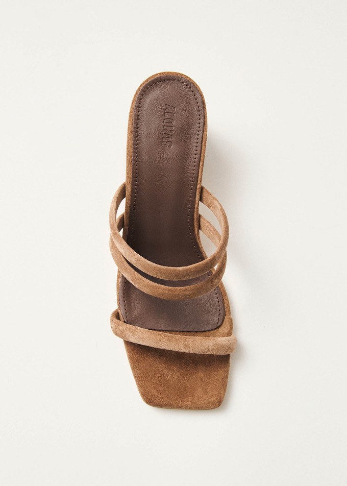 Indiana Brown Leather Sandals from Alohas