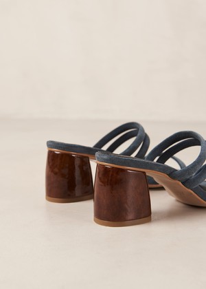 Indiana Grey Leather Sandals from Alohas