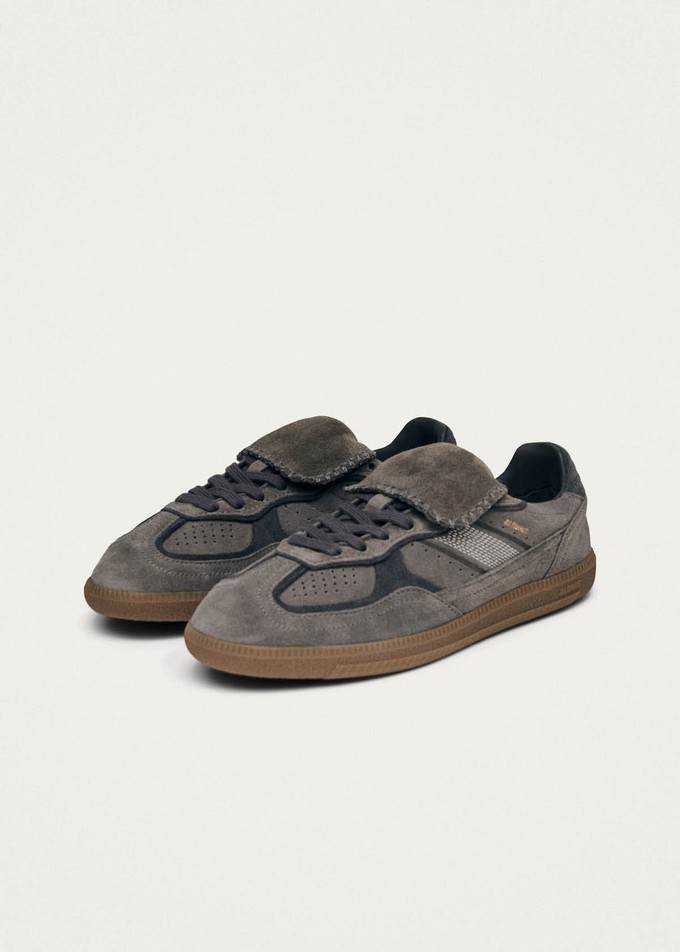 Tb.490 Club Suede Dark Grey Leather Sneakers from Alohas