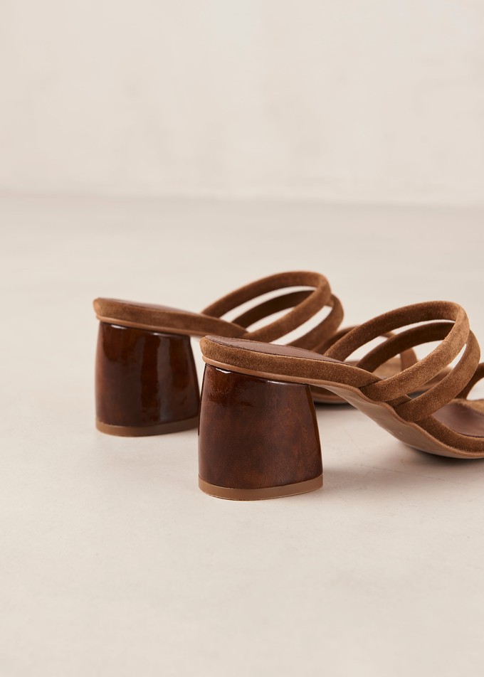 Indiana Brown Leather Sandals from Alohas