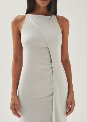 Hikari Gray Dress from Alohas