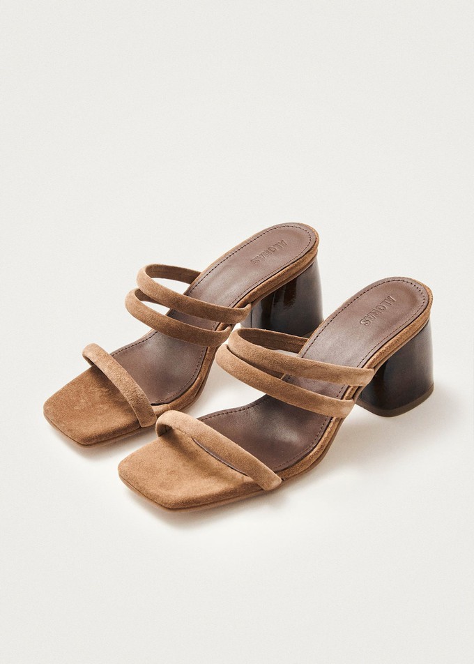 Indiana Brown Leather Sandals from Alohas