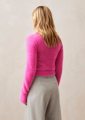 Deli Pink Tricot Sweater from Alohas