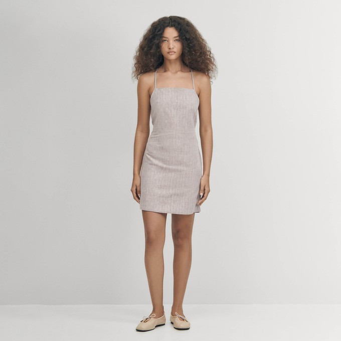 Wila Linen Brown Dress from Alohas