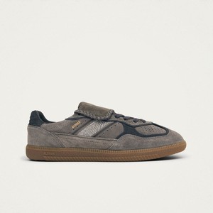 Tb.490 Club Suede Dark Grey Leather Sneakers from Alohas