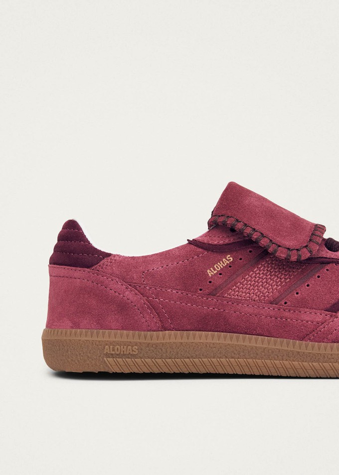 Tb.490 Club Suede Raspberry Leather Sneakers from Alohas