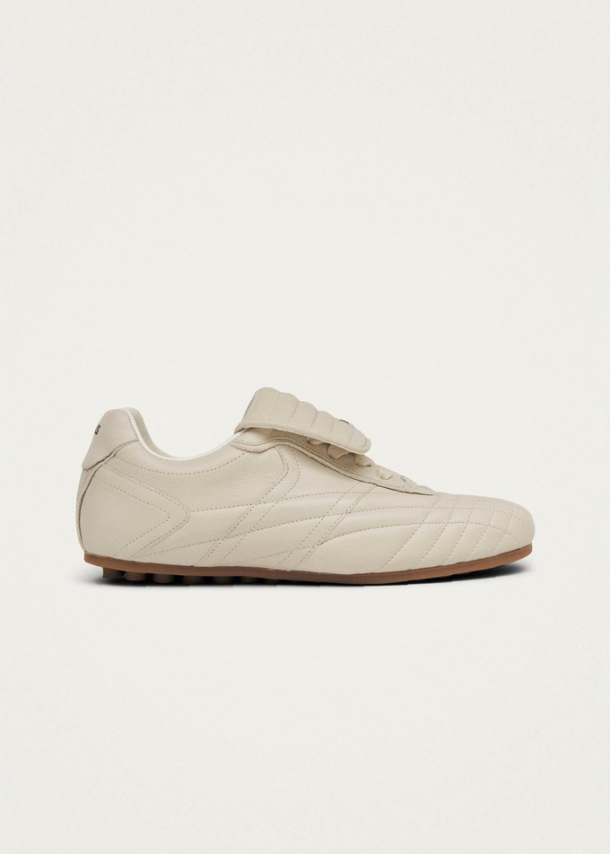 Tb.99 Cream Leather Sneakers from Alohas
