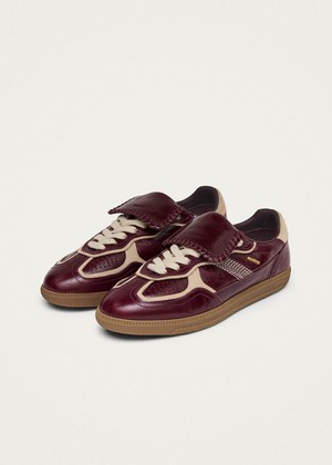 Tb.490 Club Deep Burgundy Patent Leather Sneakers from Alohas