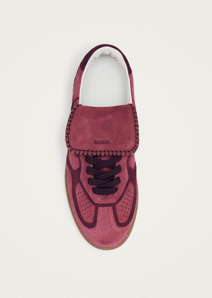 Tb.490 Club Suede Raspberry Leather Sneakers from Alohas