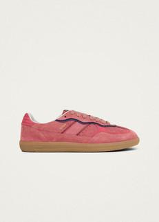 Tb.490 Rife Pink Leather Sneakers via Alohas