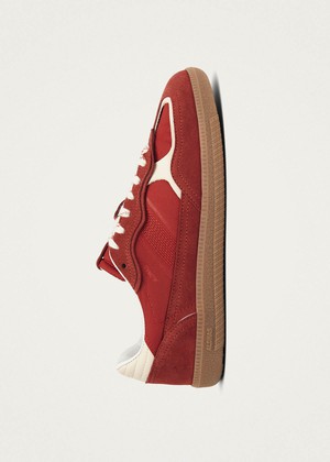 Tb.490 Rife Sheen Red Leather Sneakers from Alohas