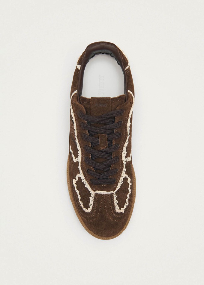 Project Cece | Tb.490 Crochet Chocolate Leather Sneakers