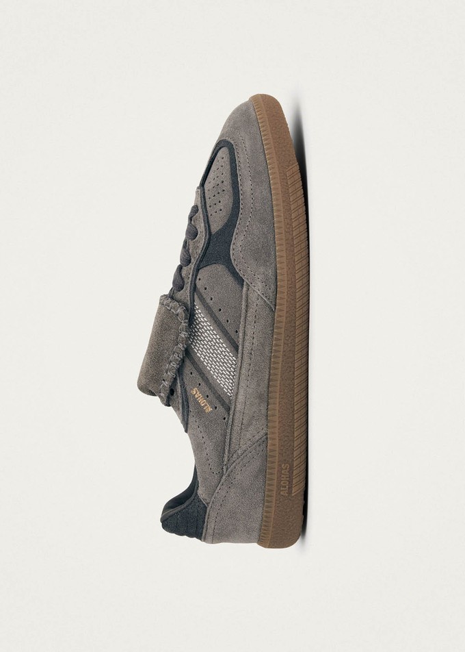 Tb.490 Club Suede Dark Grey Leather Sneakers from Alohas