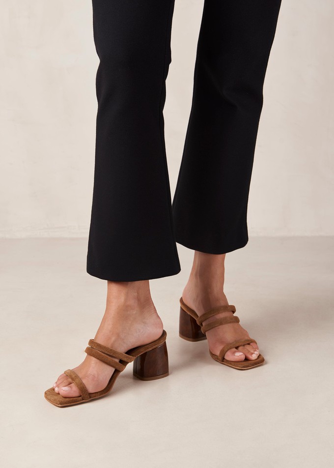Indiana Brown Leather Sandals from Alohas