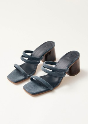 Indiana Grey Leather Sandals from Alohas