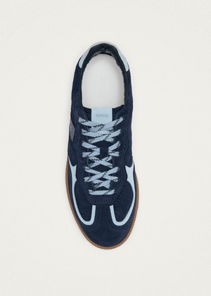 Tb.490 Rife Blue Tones Leather Sneakers from Alohas