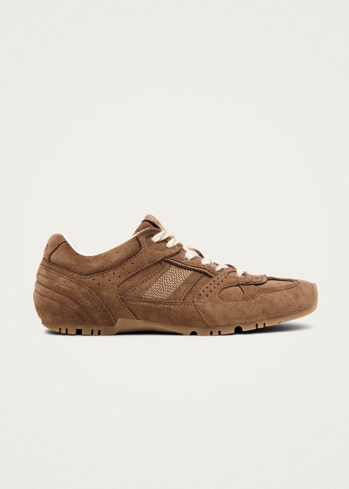 Brown leather nikes shop