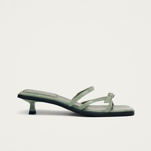 Liko Patent Matcha Leather Sandals from Alohas