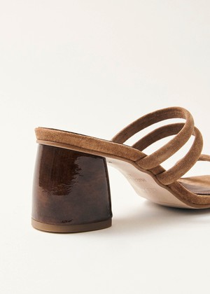 Indiana Brown Leather Sandals from Alohas