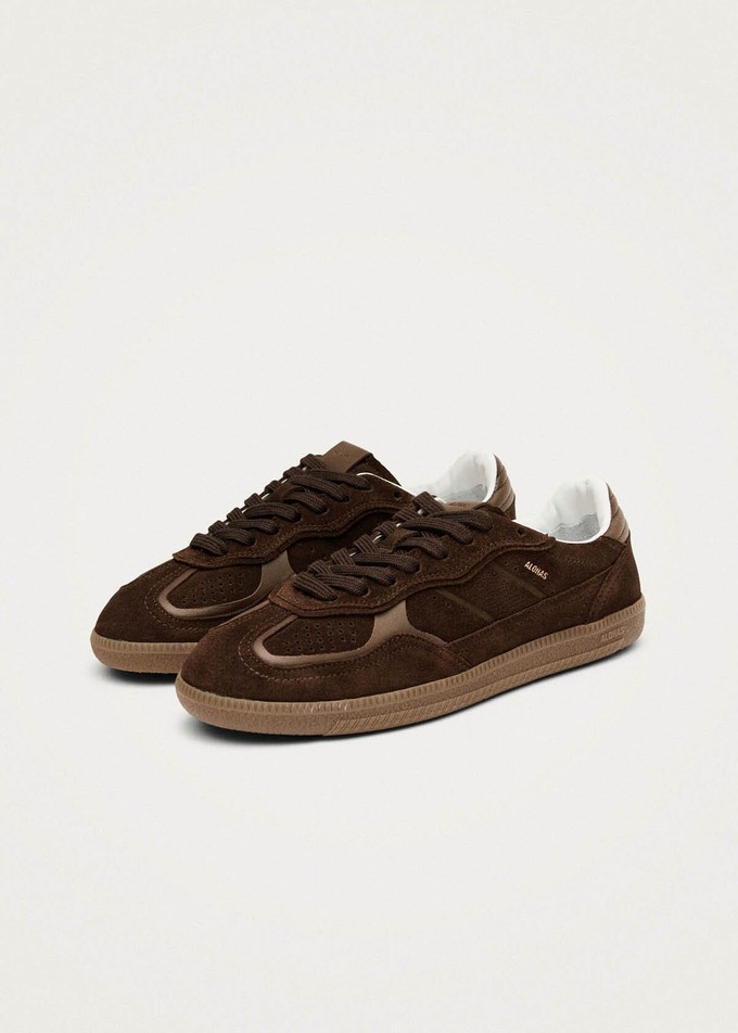 Tb.490 Rife Chocolate Brown Leather Sneakers from Alohas