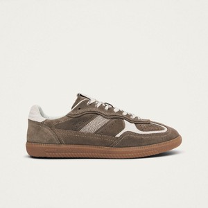 Tb.490 Rife Taupe Leather Sneakers from Alohas