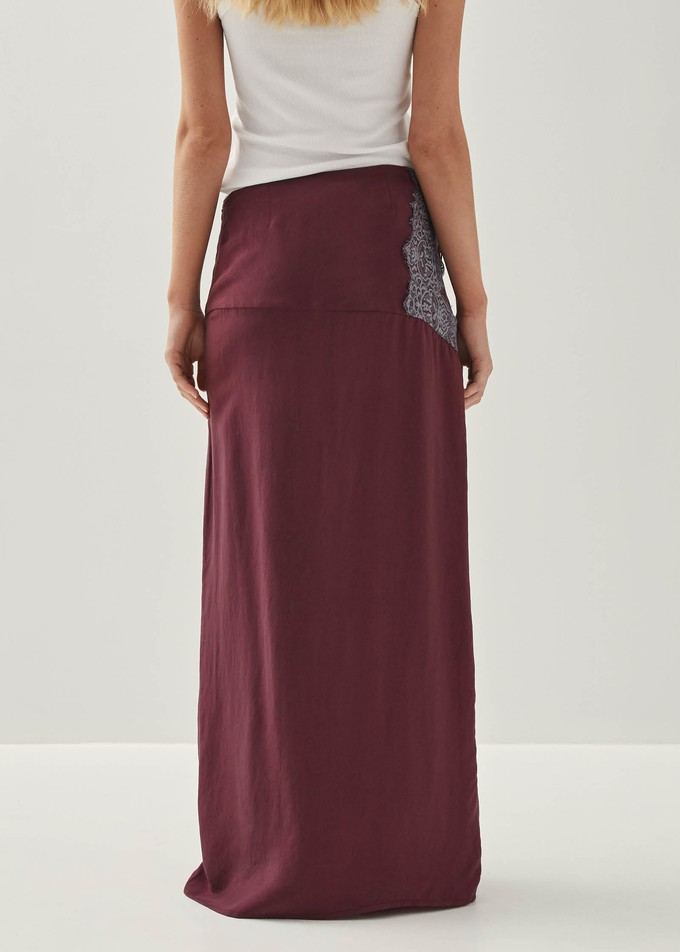 Nusa Burgundy Skirt from Alohas
