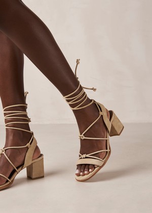 Sophie Sand Leather Sandals from Alohas