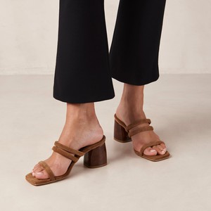 Indiana Brown Leather Sandals from Alohas