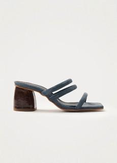 Indiana Grey Leather Sandals via Alohas