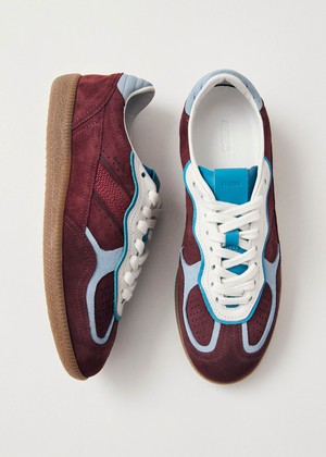 Tb.490 Rife Burgundy Leather Sneakers from Alohas
