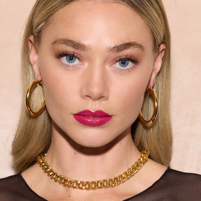 Gia Thick Gold Chain Necklace from Amadeus